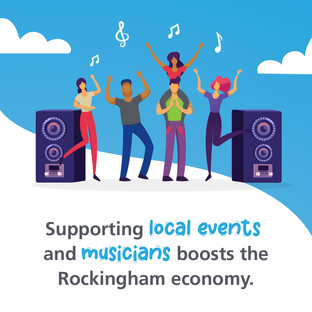 Support local events Support local events