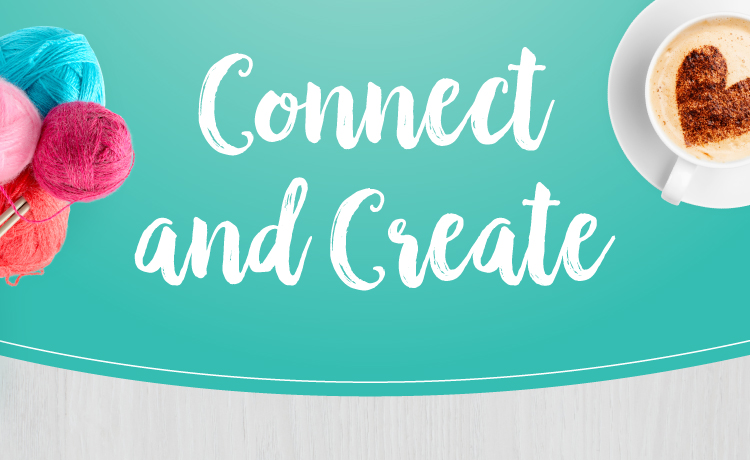 Connect and Create at Safety Bay Library logo
